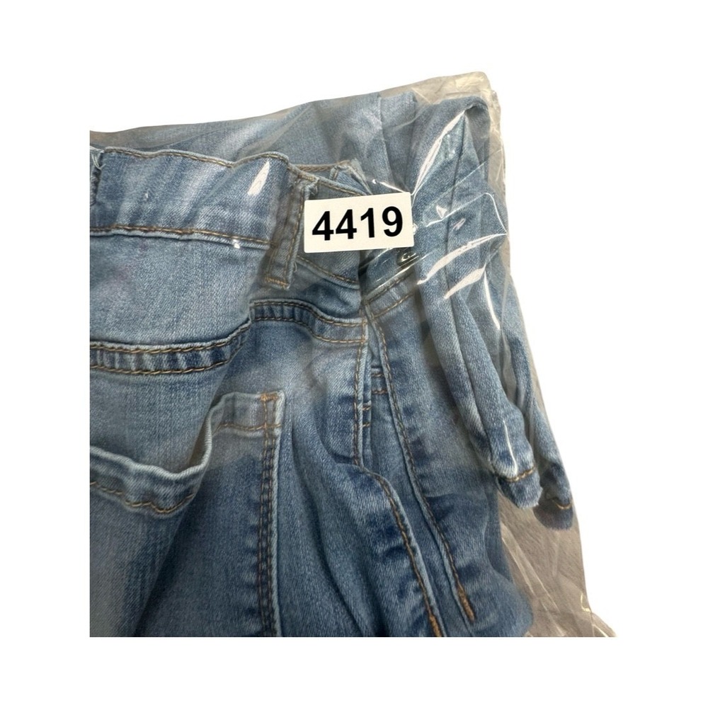 SHEIN Jeans Womens 28 Light Blue Flare Bell Bottom High Waisted Wide Leg Retro - Picture 13 of 13
